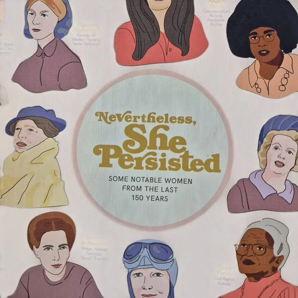 Cobble Hill 1000 Piece Puzzle Nevertheless She Persisted Notable Women EUC